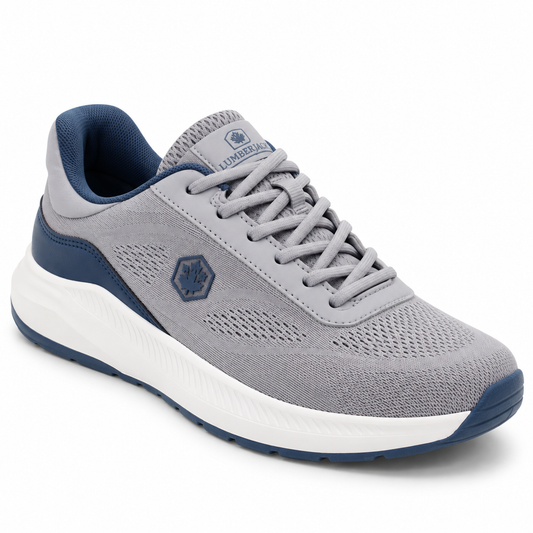 Lumberjack MUSONDA Men’s Casual Sneakers – Light Grey