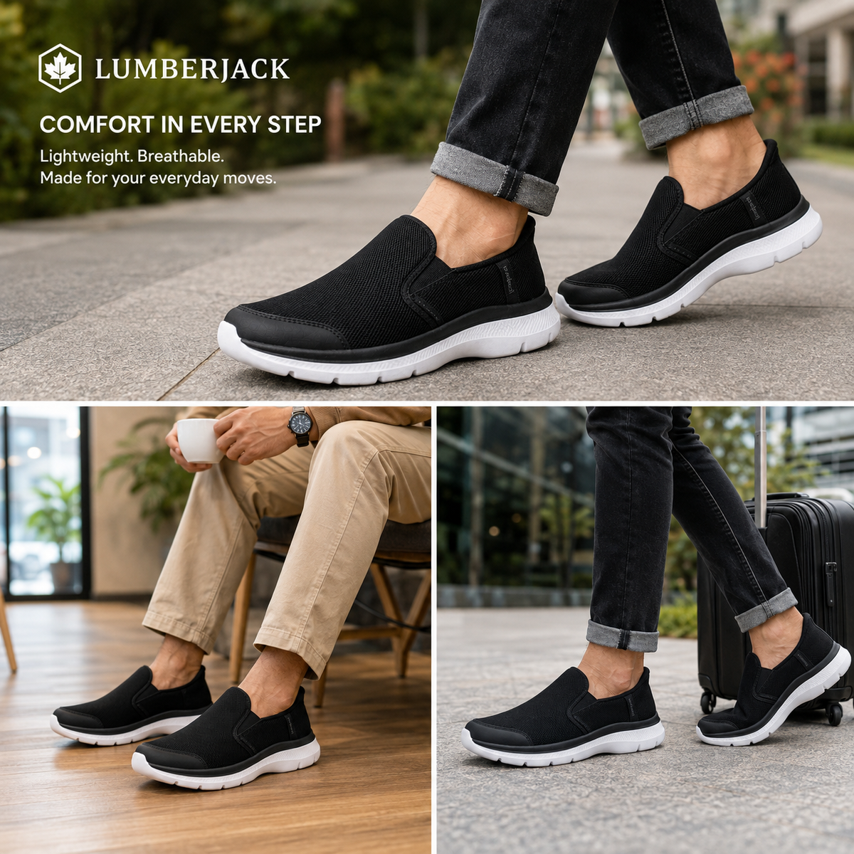 Lumberjack CARLO Men’s Casual Slip-On Shoes