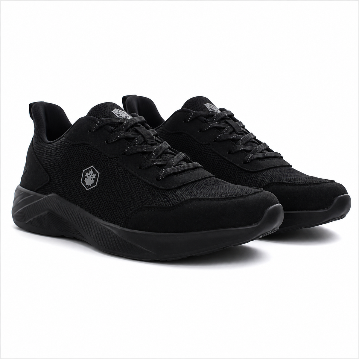 Lumberjack Karter Men's Black Casual Sneakers