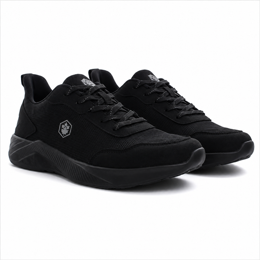 Lumberjack Karter Men's Black Casual Sneakers