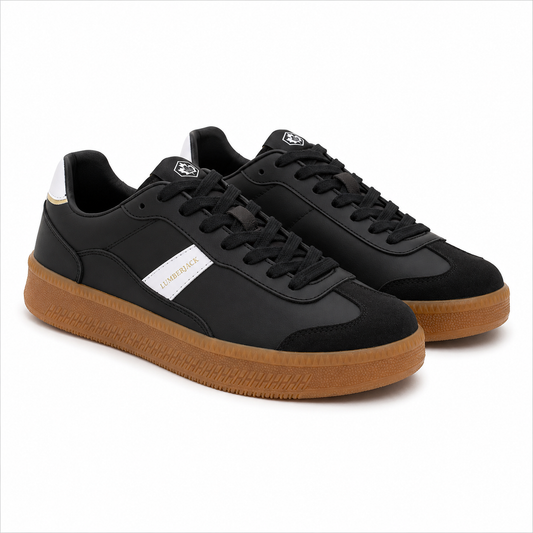 LUMBERJACK FOFANA Men's Black Sneakers