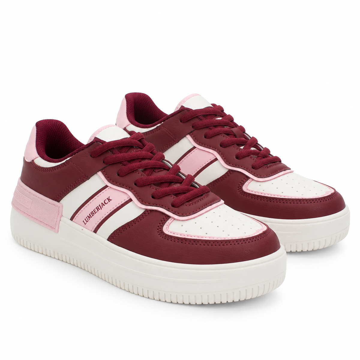 Lumberjack Freya Burgundy Women's Lifestyle Sneakers