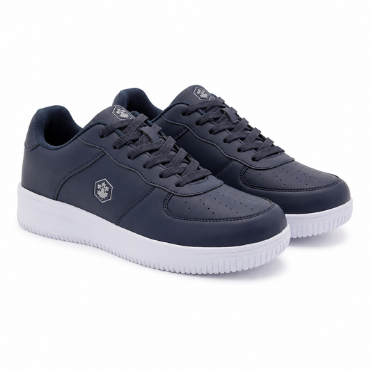 LUMBERJACK FINSTER Men's Navy Blue Sneakers