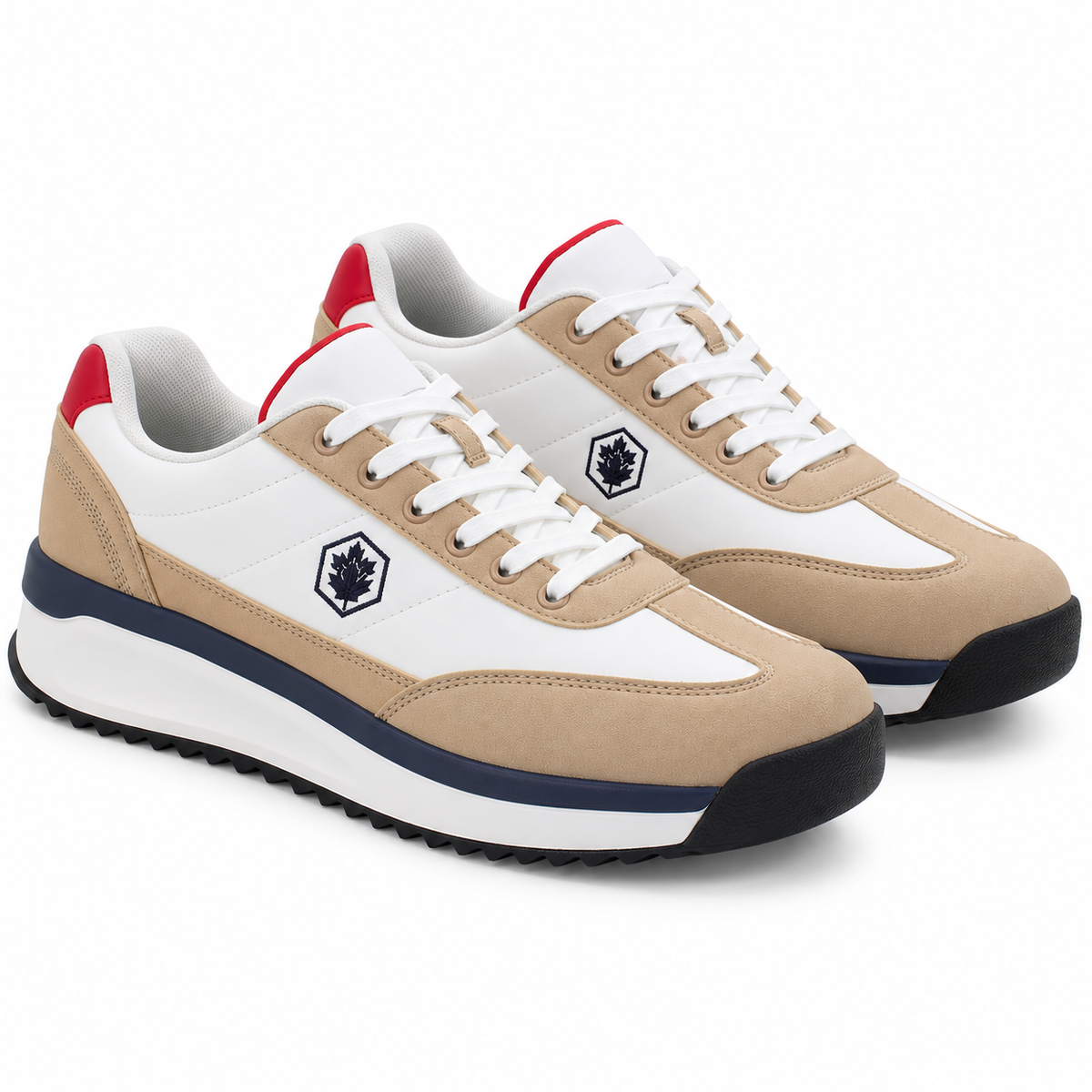 Lumberjack COFFEE Men’s Casual Sneakers – Coffee