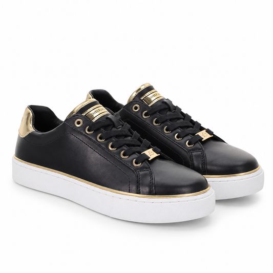 Lumberjack Safiya Black & Gold Women’s Sneakers