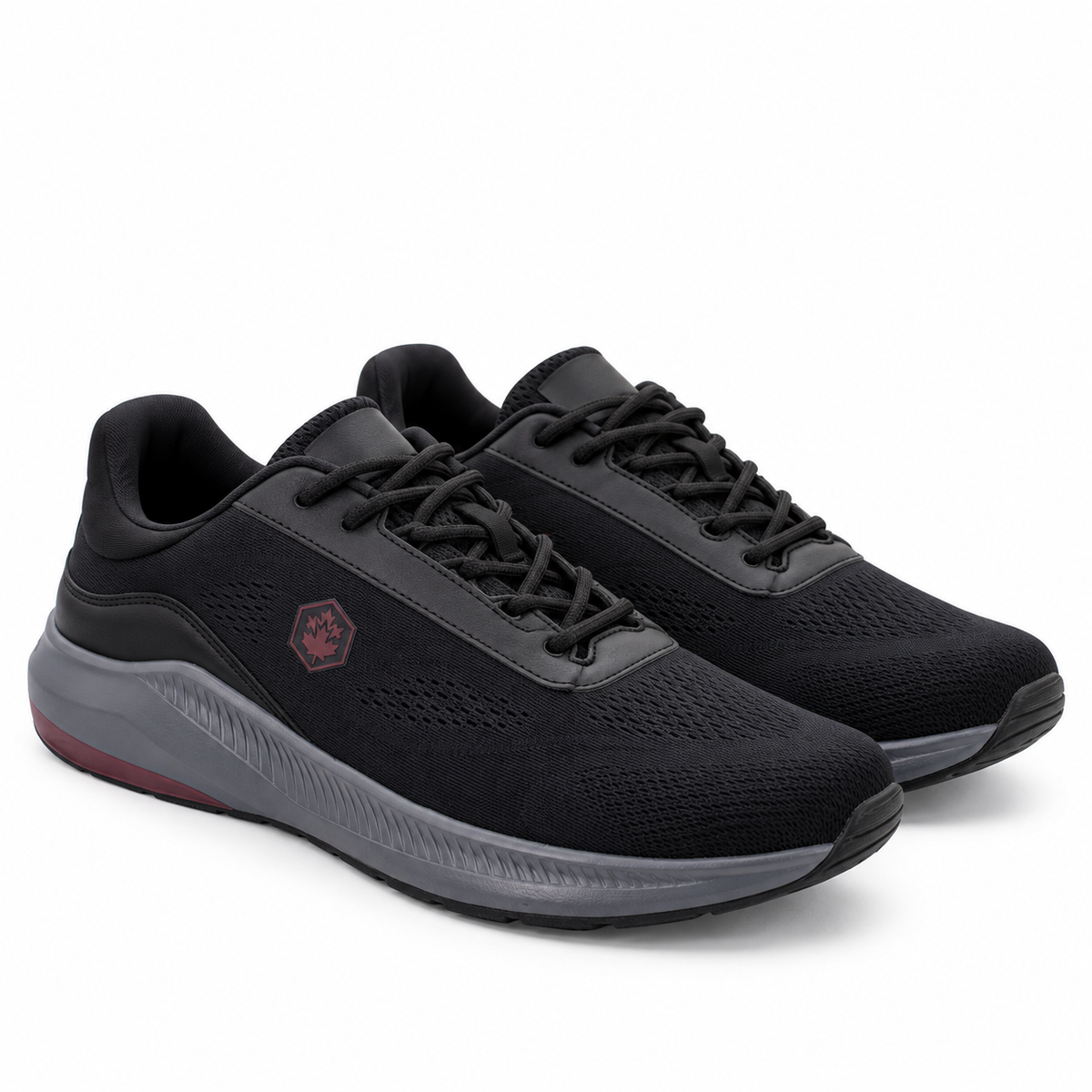 Lumberjack MUSONDA Men’s Casual Sneakers – Black