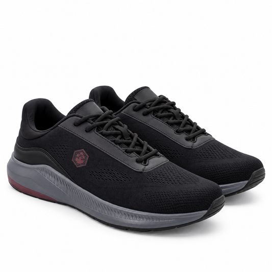 Lumberjack MUSONDA Men’s Casual Sneakers – Black