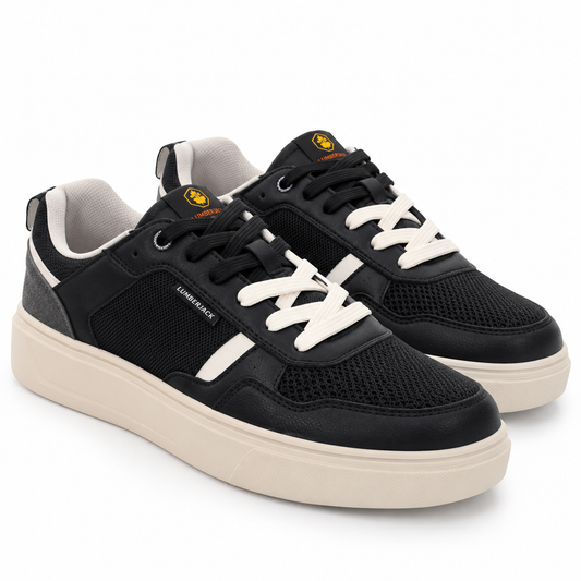 Lumberjack LAMMI Men’s Casual Sneakers – Black