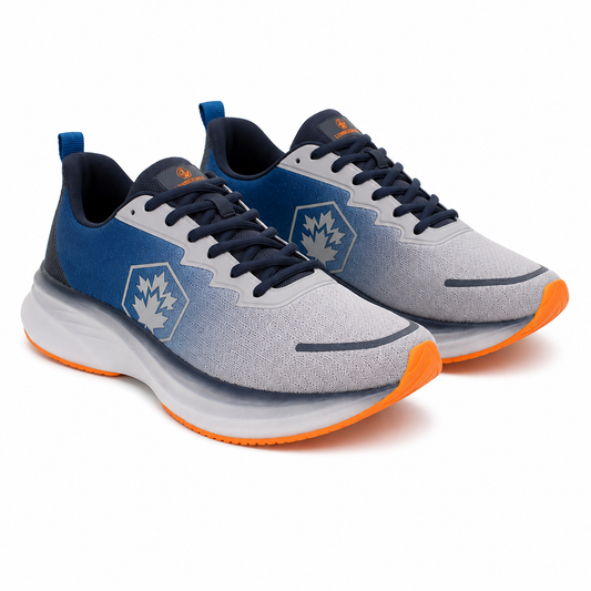 Lumberjack Chess Ocean Blue & Ice Grey Sneaker