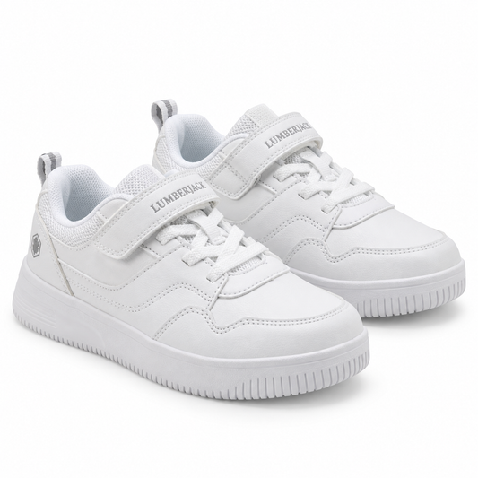 Lumberjack FINSTER Boys Total White Sneakers