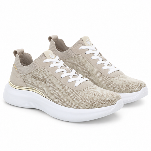 Lumberjack KEIRA Women’s Casual Sneakers – Beige