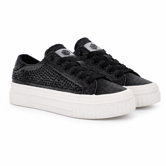 Lumberjack Anya Black Women’s Platform Sneakers