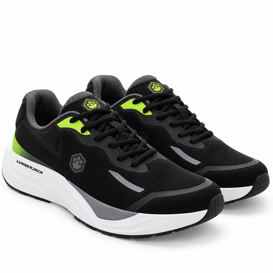 Lumberjack REXRON Men’s Casual Sneakers – Black