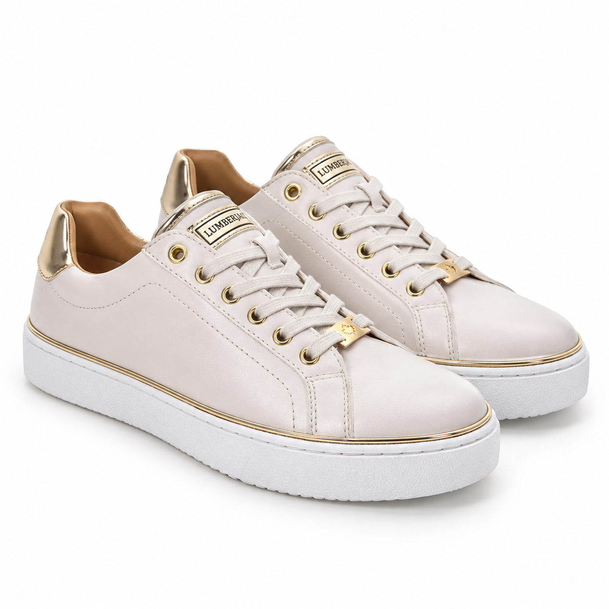 Lumberjack Safiya Sand & Gold Women’s Sneakers
