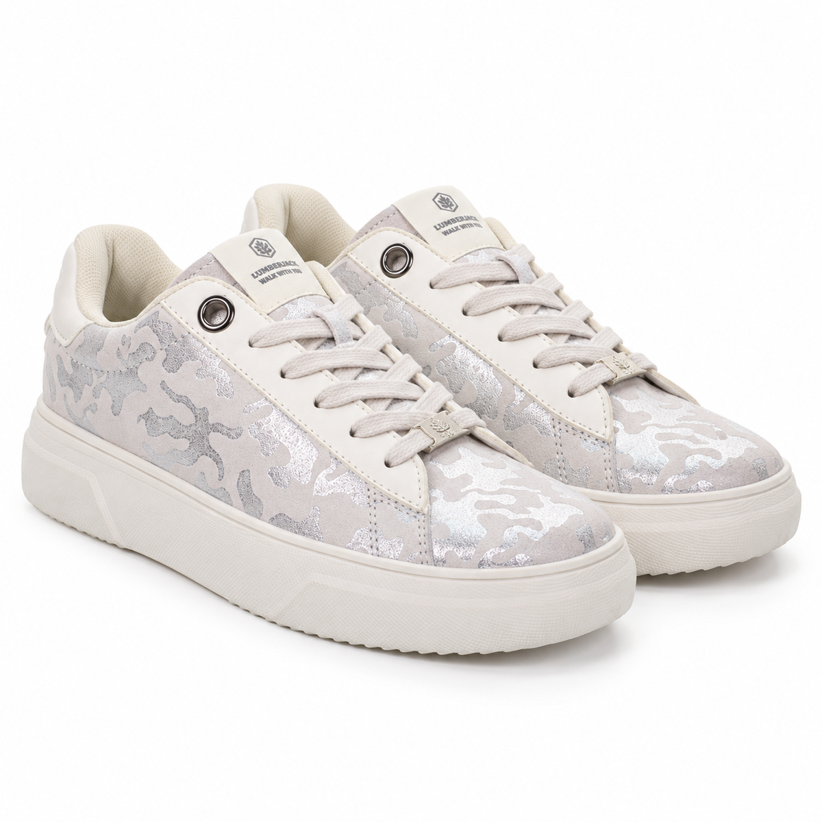 Lumberjack GELLER Women's White Sneakers