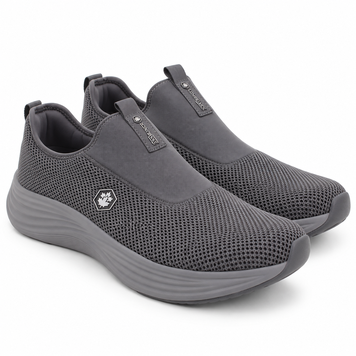 Lumberjack Talara Dark Grey Men’s Slip-On Sneakers
