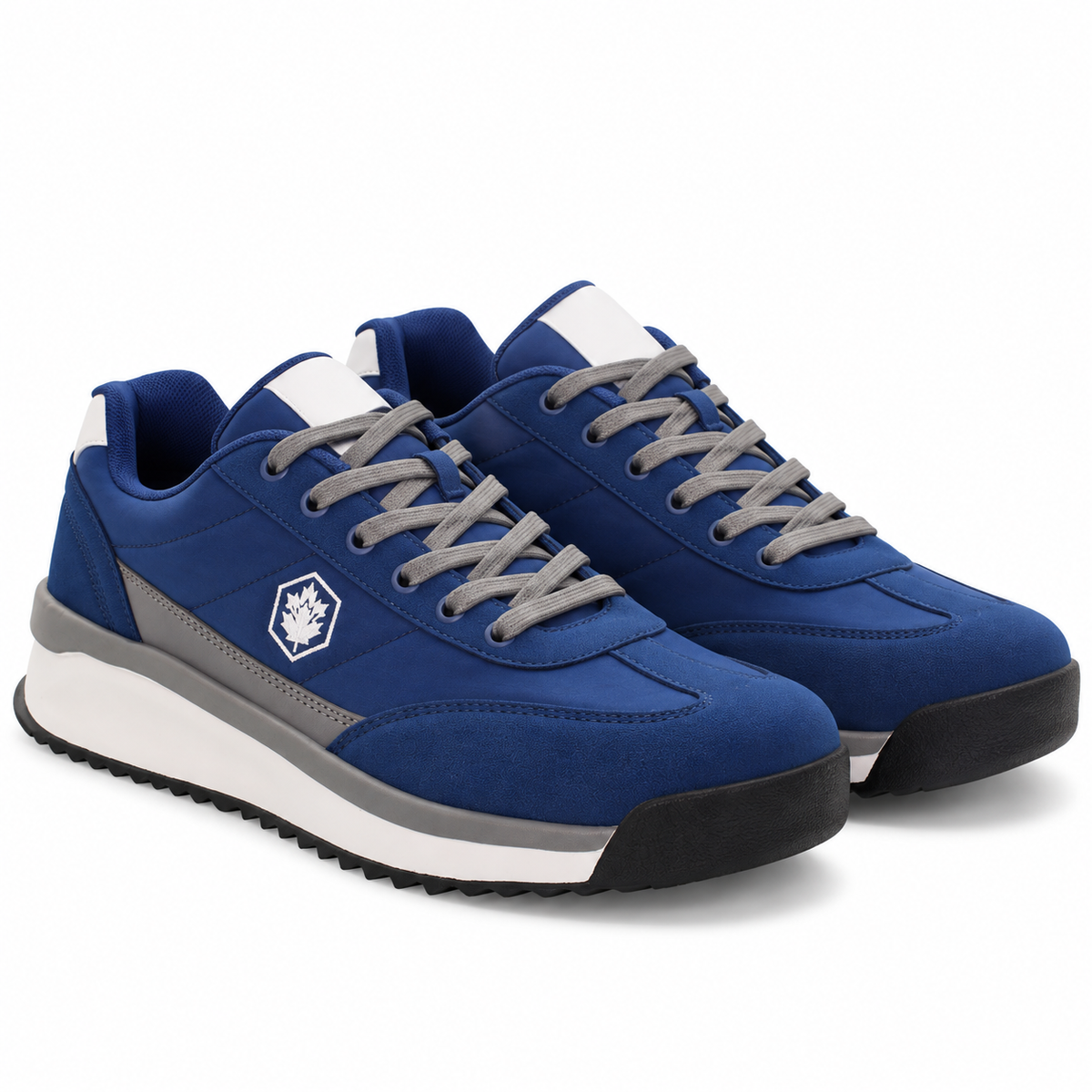 Lumberjack Coffee Navy Blue Men’s Casual Sneakers