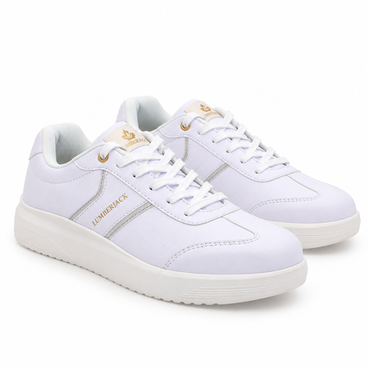 Lumberjack Fridy White Women’s Casual Lifestyle Sneakers