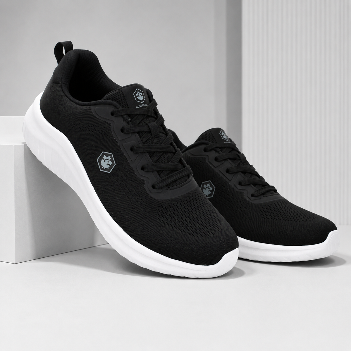 Lumberjack Moko Black Men's Casual Lifestyle Sneakers