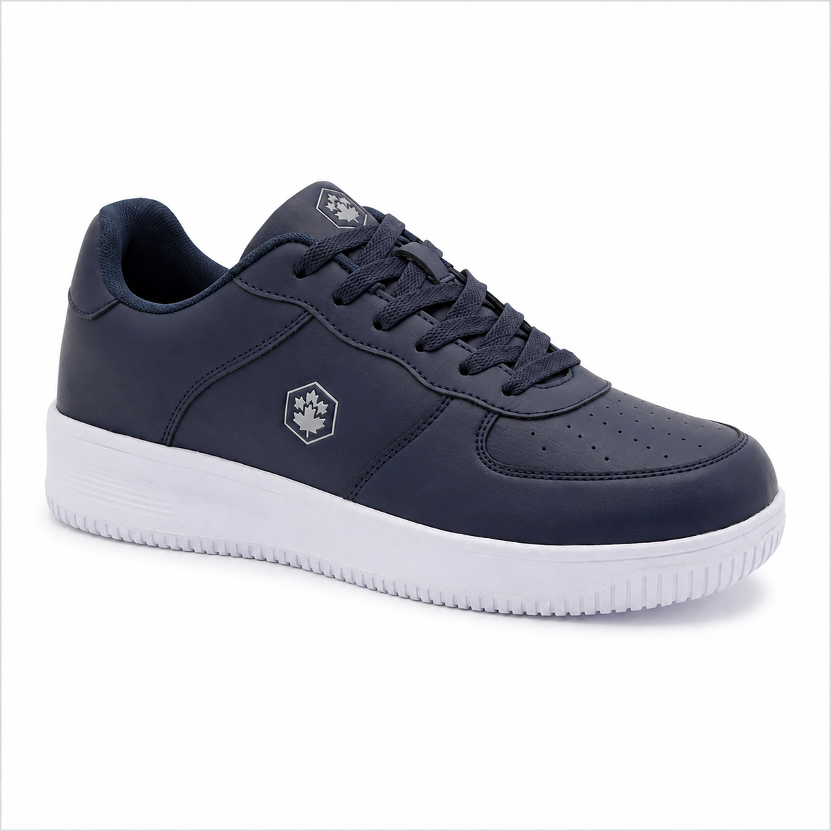 LUMBERJACK FINSTER Men's Navy Blue Sneakers