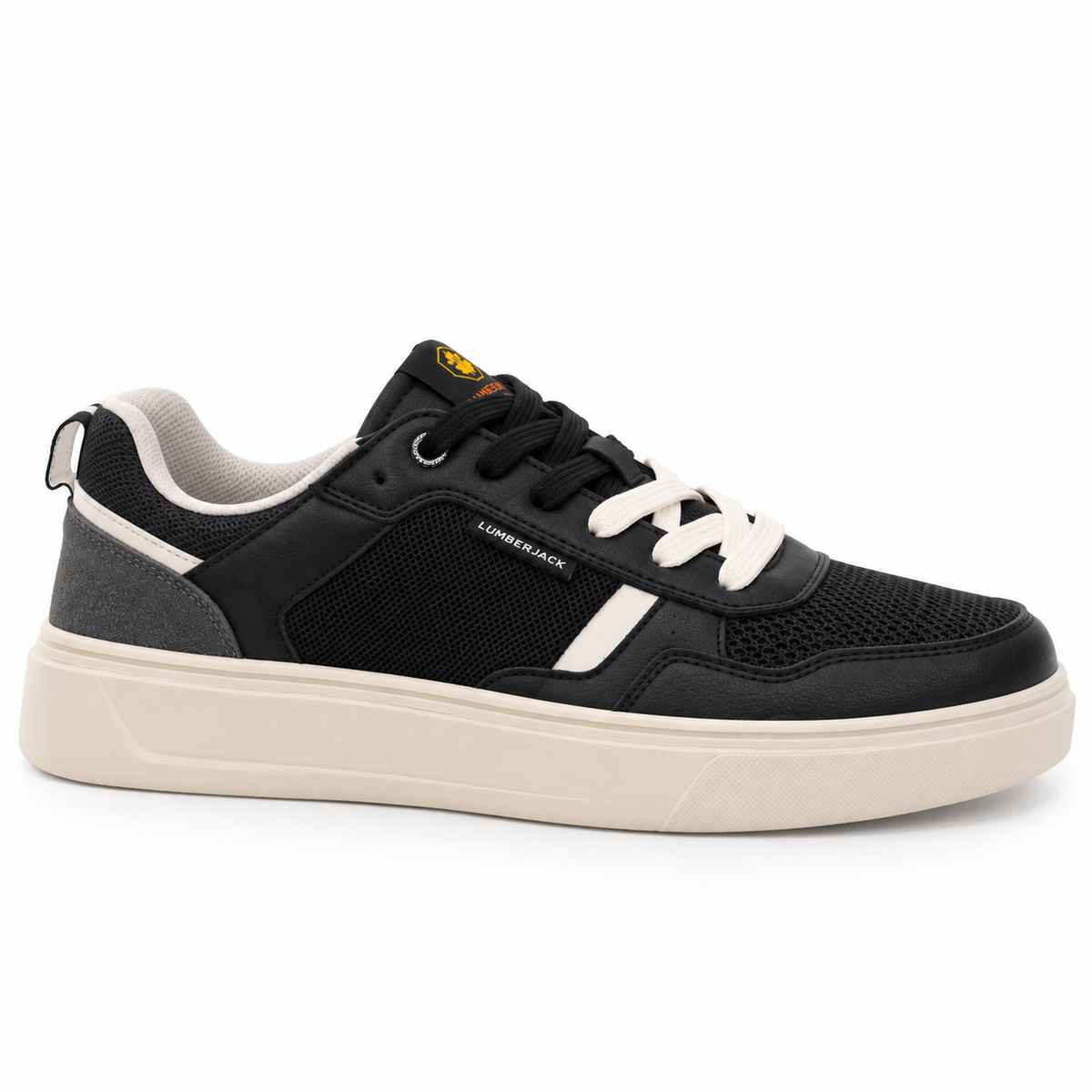 Lumberjack LAMMI Men’s Casual Sneakers – Black