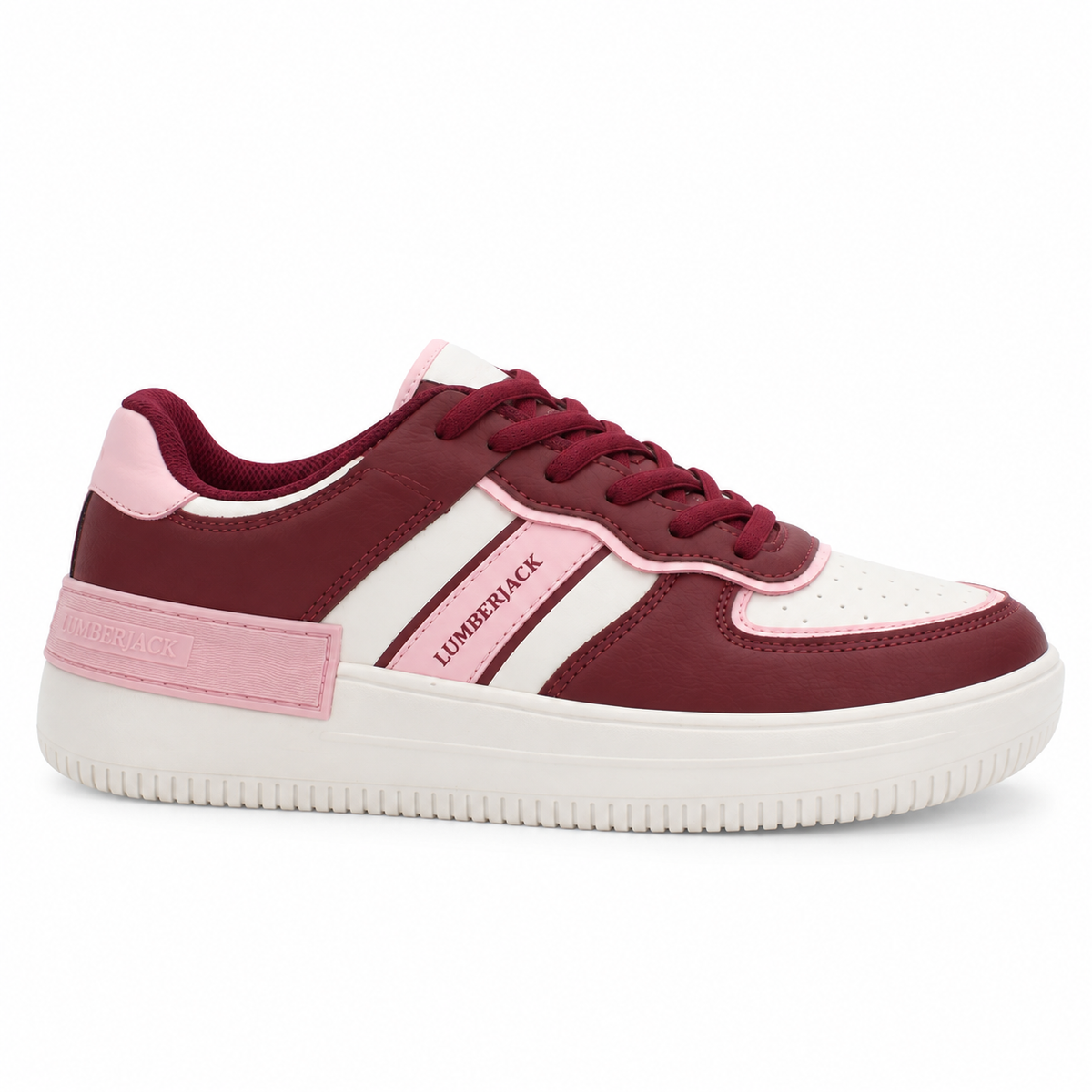 Lumberjack Freya Burgundy Women's Lifestyle Sneakers