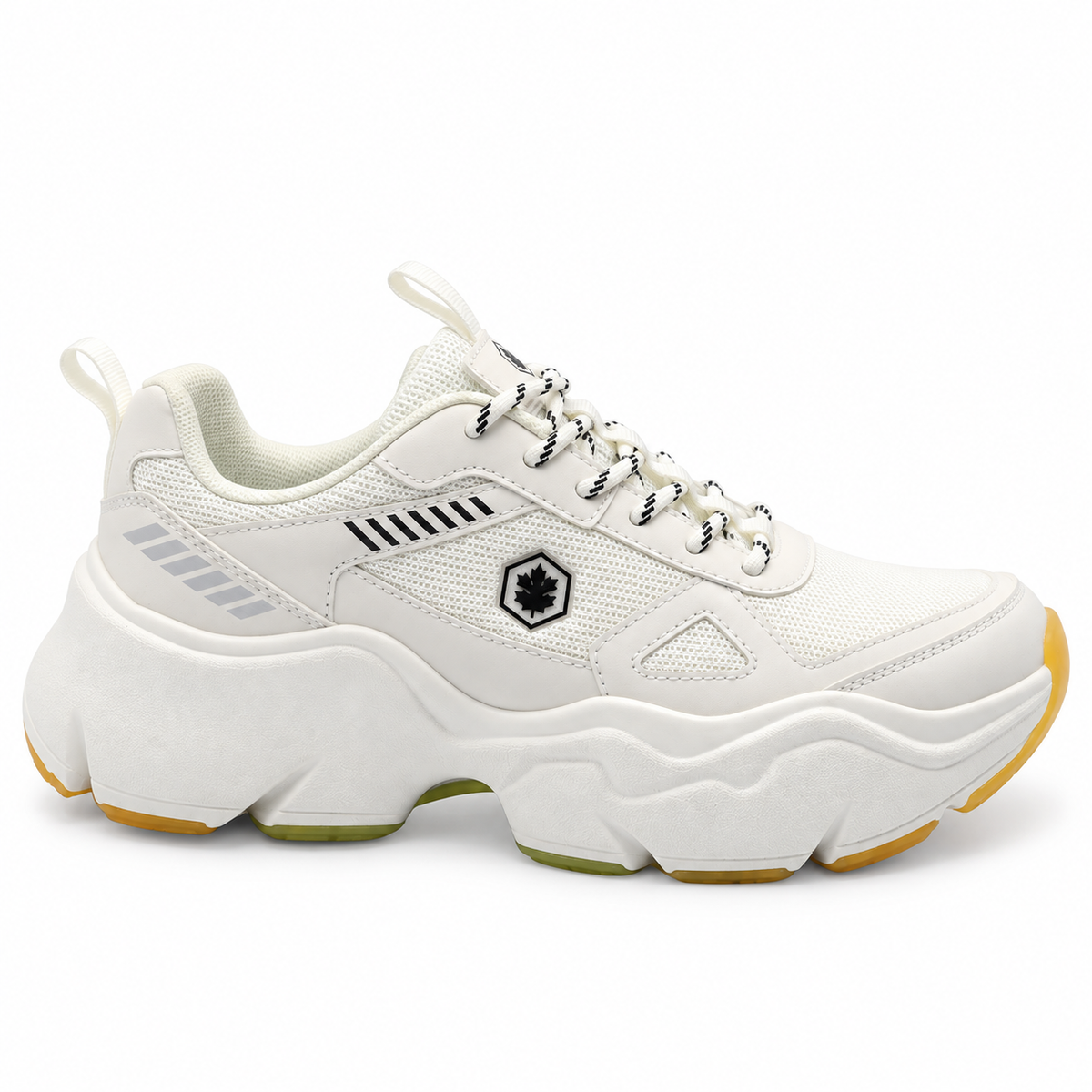 Lumberjack Itru White Women’s Chunky Lifestyle Sneakers