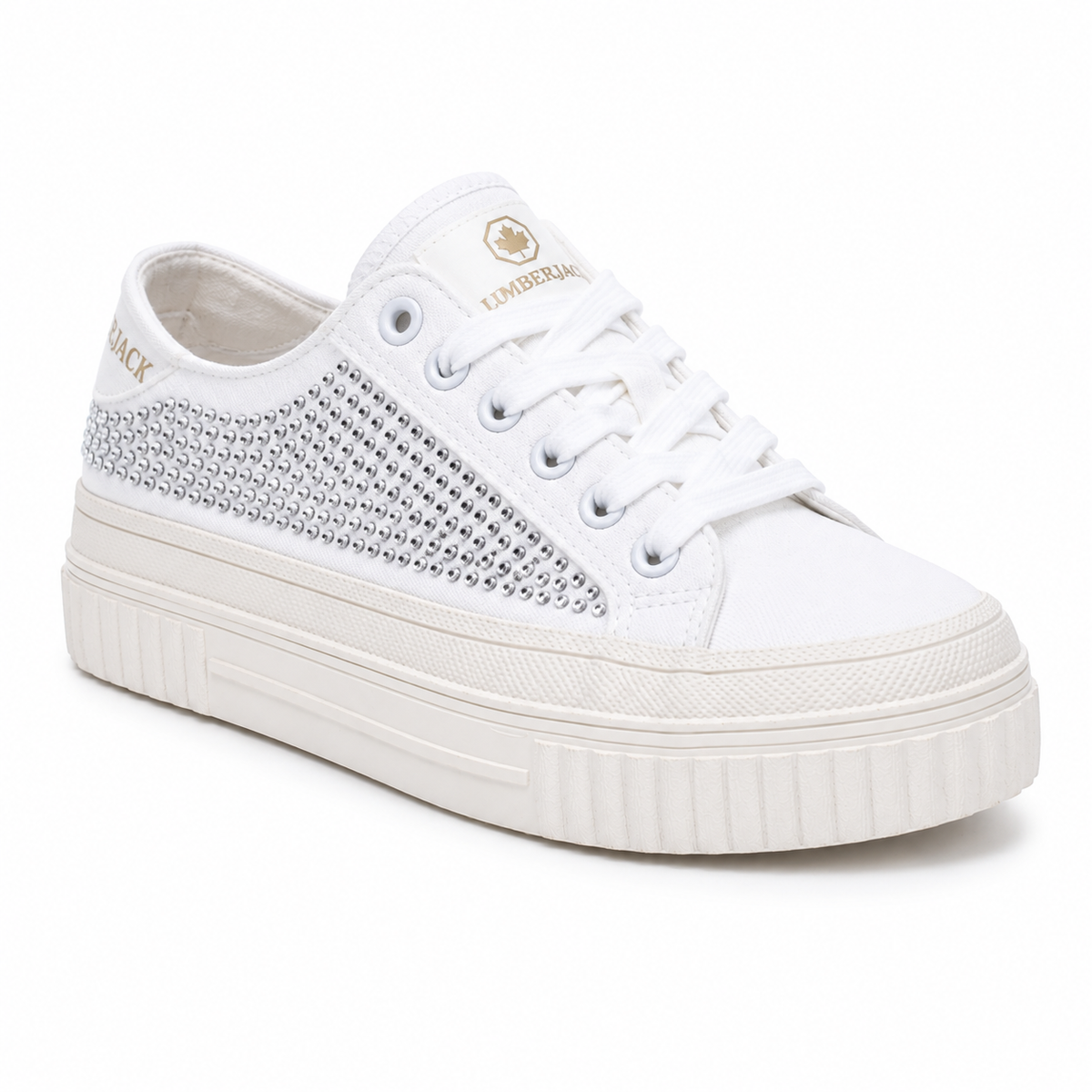 Lumberjack Anya White Women’s Platform Sneakers