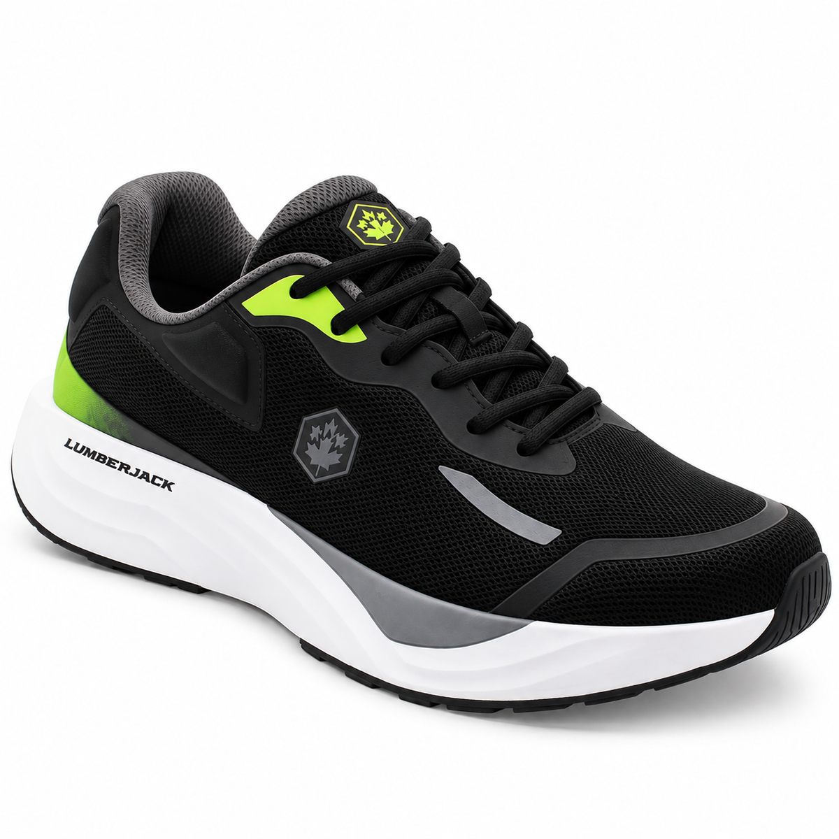 Lumberjack REXRON Men’s Casual Sneakers – Black