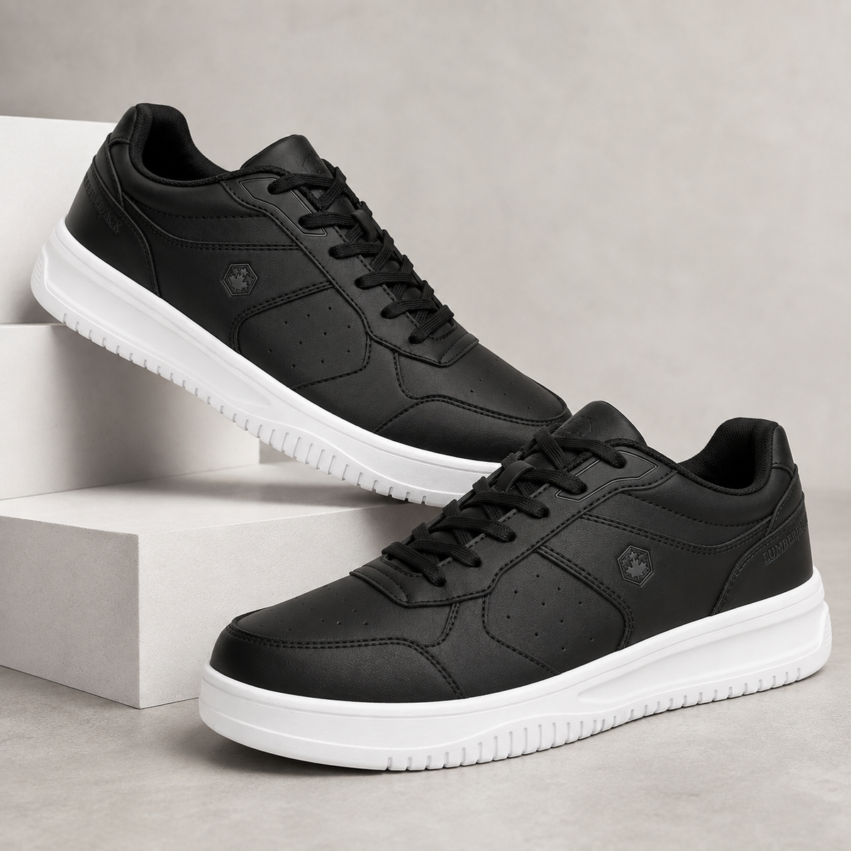 Lumberjack Udemy Black Men's Sneakers