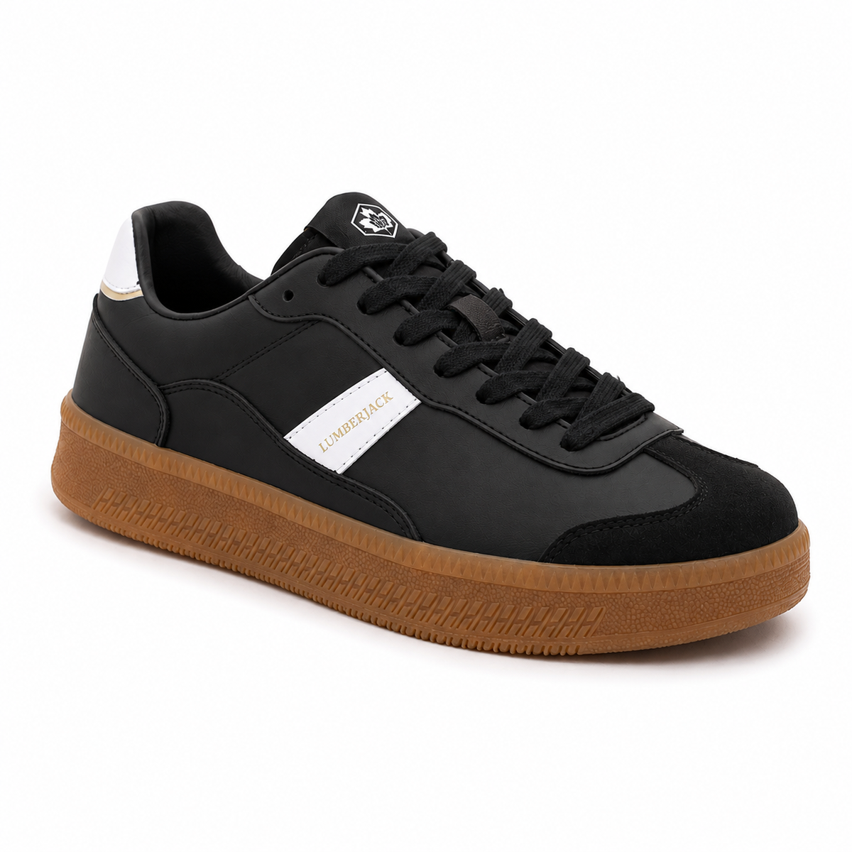 LUMBERJACK FOFANA Men's Black Sneakers