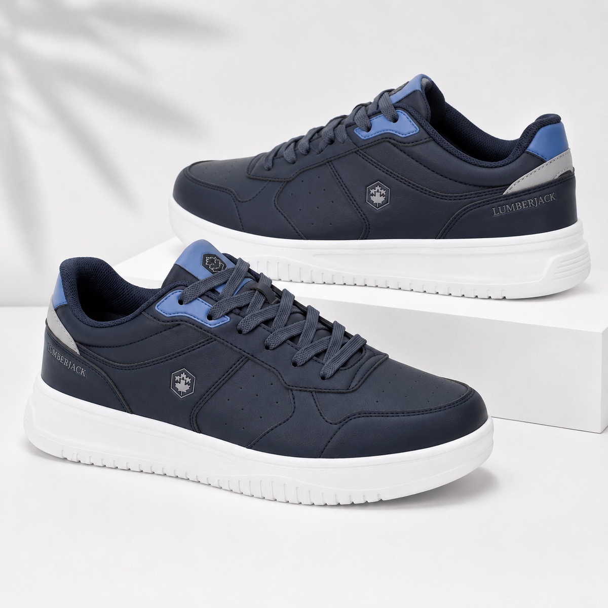 Lumberjack Udemy Navy Blue Men's Casual Sneakers
