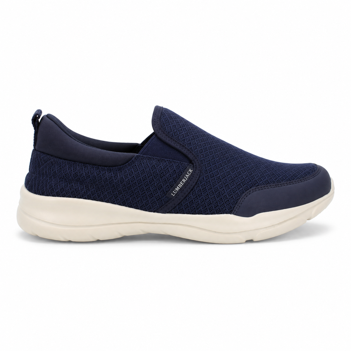 Lumberjack AGATHA Men's Casual Slip-On Shoes Navy Blue & Off-White