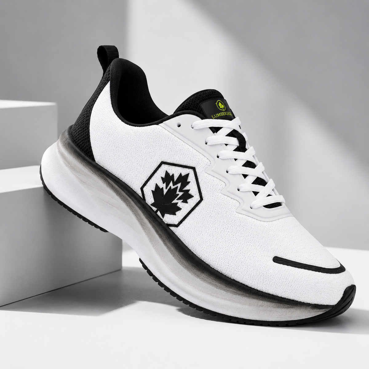 Lumberjack CHESS Men’s Casual Sneakers – White