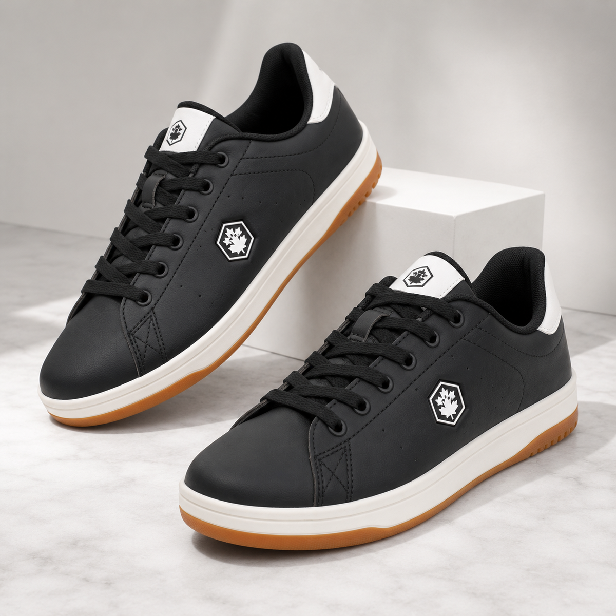 Lumberjack Rea Black Men's Casual Sneakers