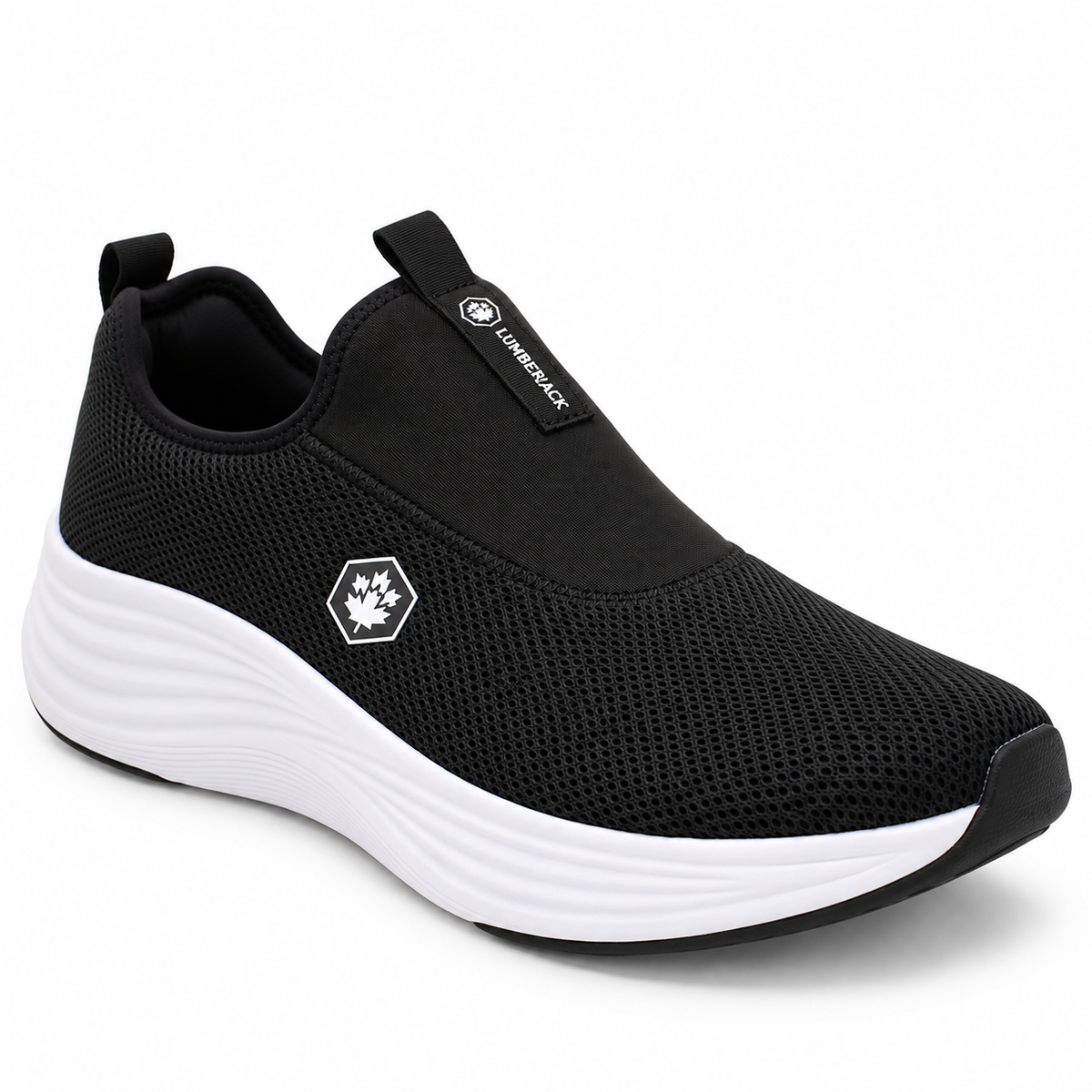 Lumberjack Talara Black Men’s Slip-On Lifestyle Sneakers