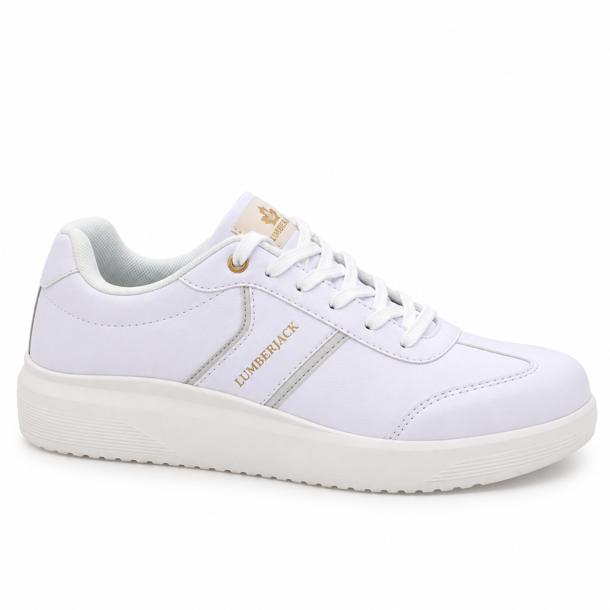 Lumberjack Fridy White Women’s Casual Lifestyle Sneakers