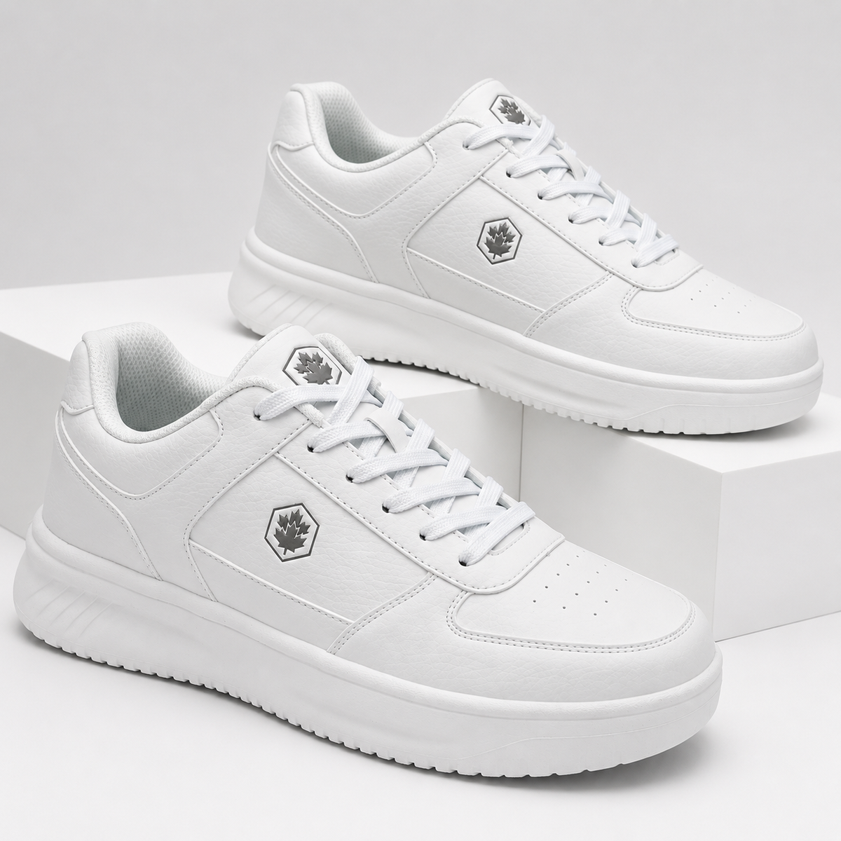 Lumberjack FINIAN Men’s Casual Sneakers – White