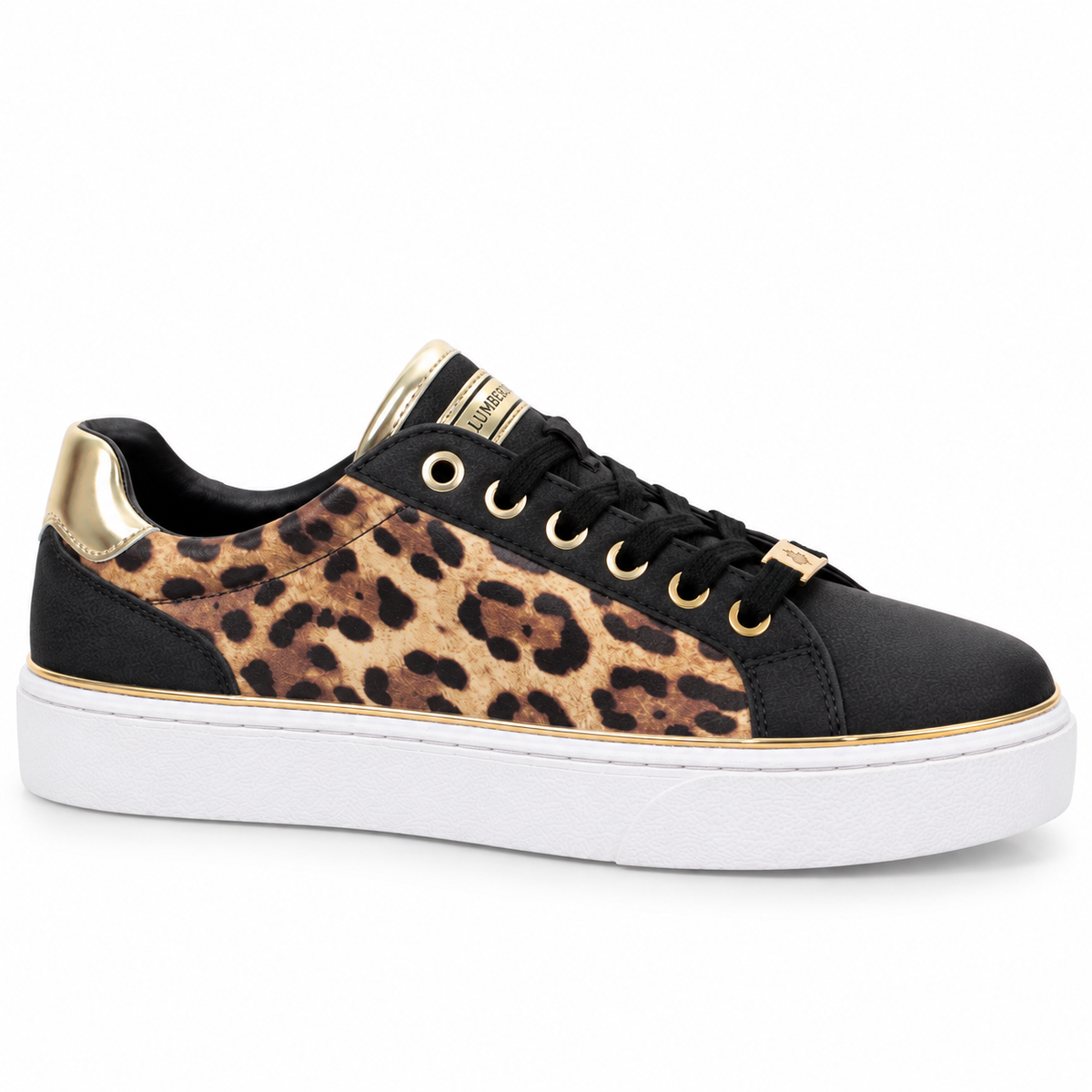 Lumberjack Safiya Black Leopard Women’s Sneaker