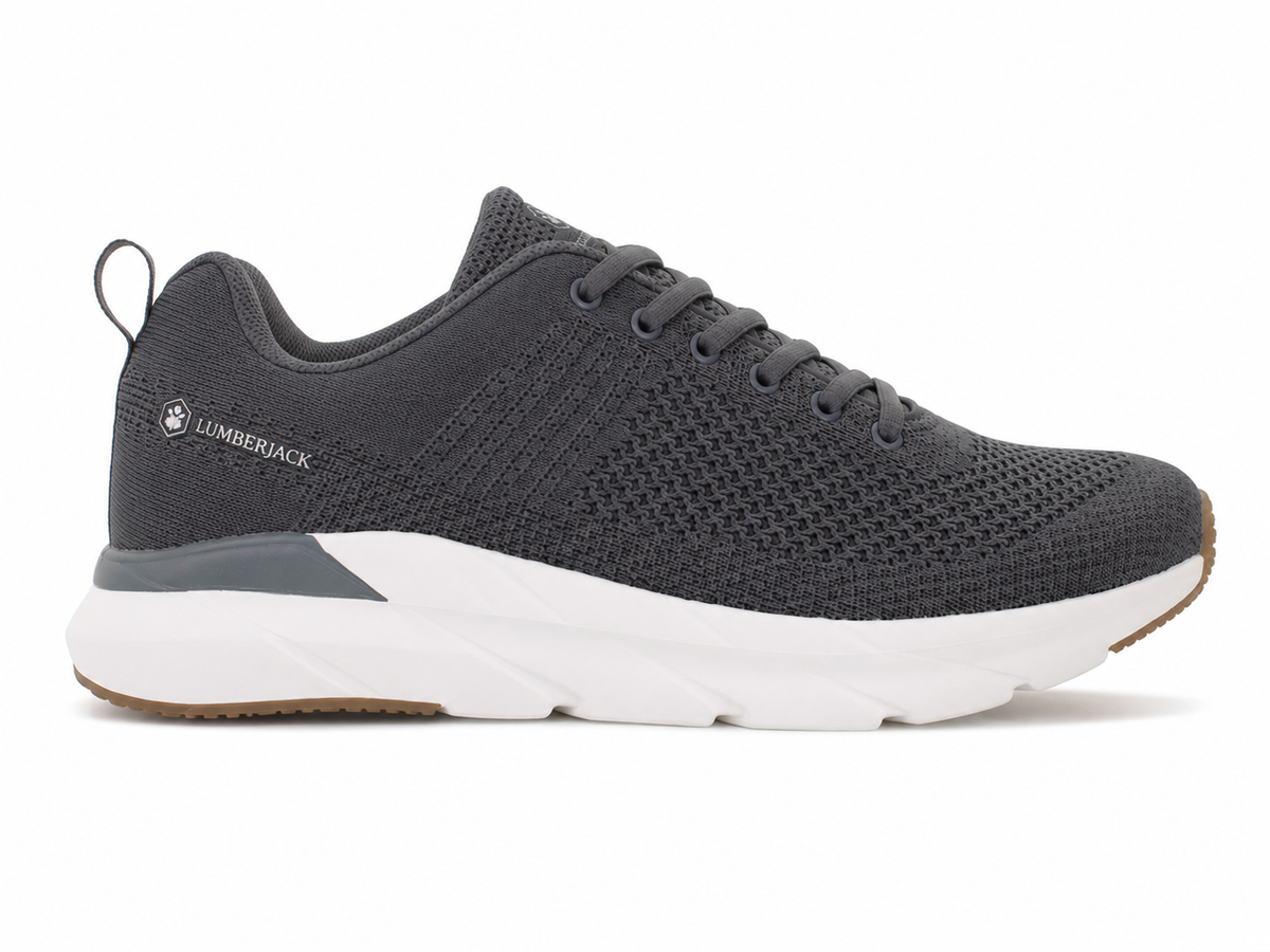 Lumberjack CONNECT Men’s Grey Knitted Sneakers