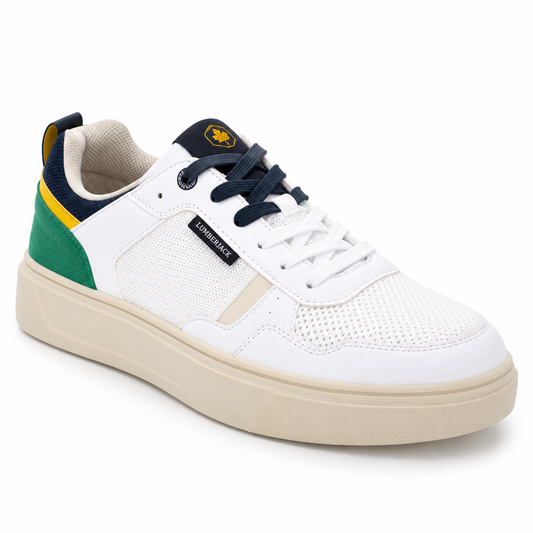 Lumberjack LAMMI Men’s Casual Sneakers - White