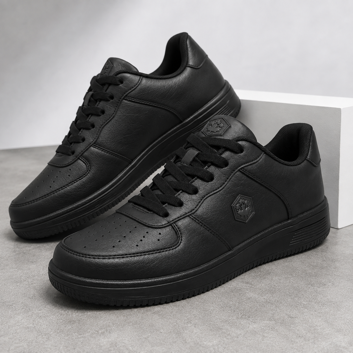Lumberjack FINIAN Men’s Casual Sneakers – Black