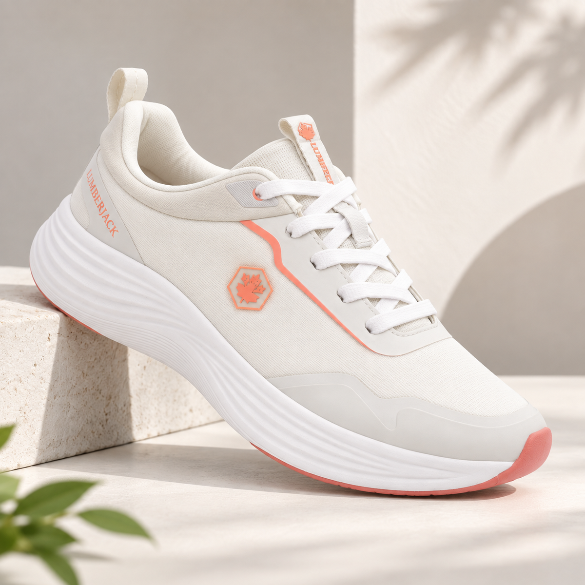Lumberjack Talara Women’s Casual Sneakers – Beige