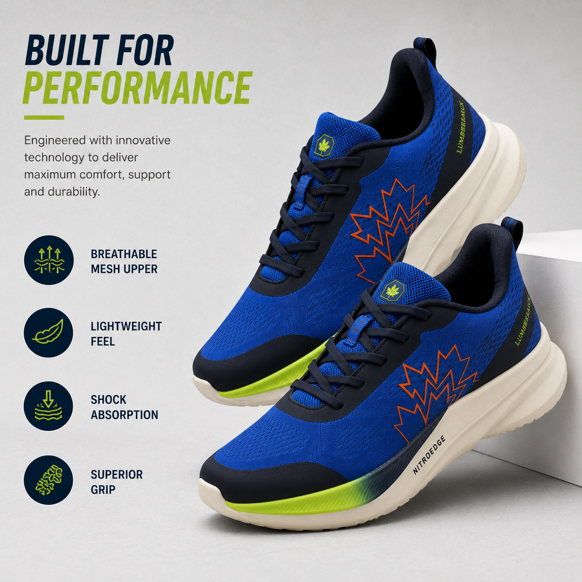 Lumberjack Tomas Blue Men's Lifestyle Sneakers