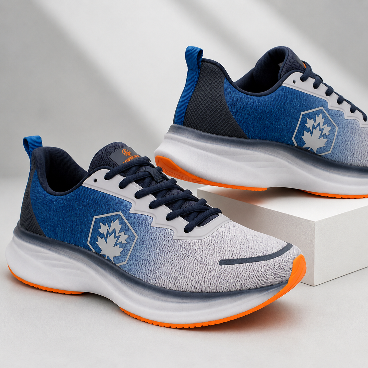 Lumberjack Chess Ocean Blue & Ice Grey Sneaker