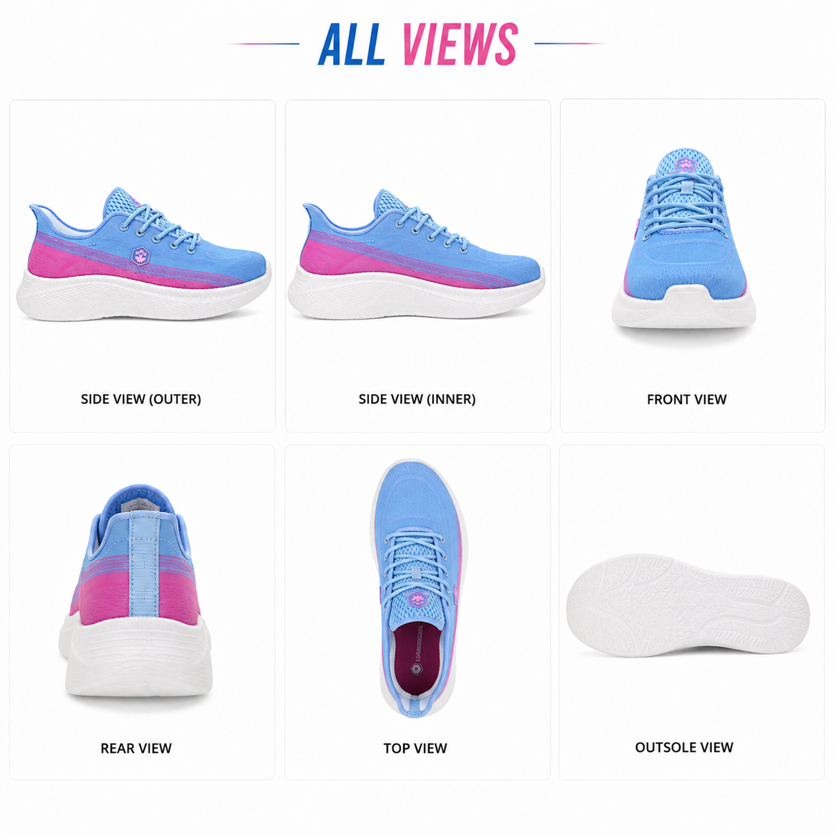 Lumberjack Venda Blue Women's Lifestyle Sneakers UAE