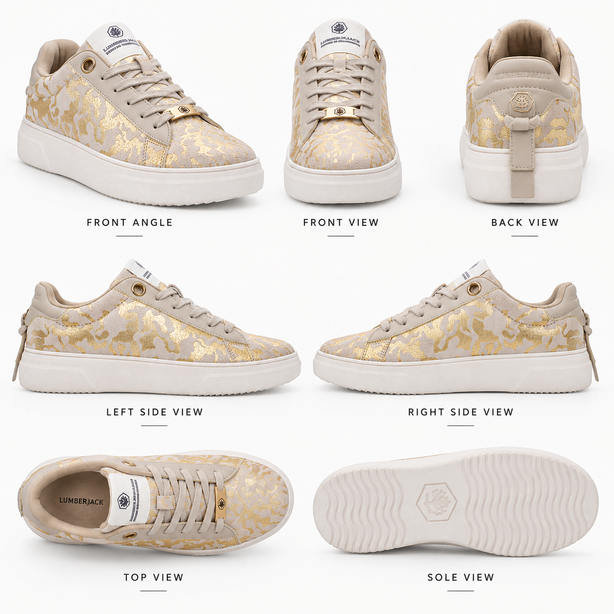 Lumberjack Geller Women’s Sand Sneakers