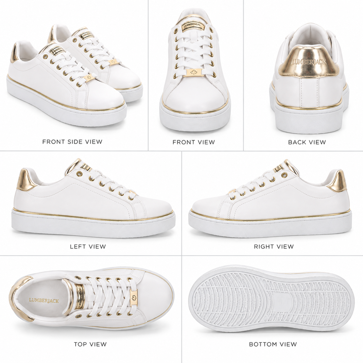 Lumberjack Safiya Women’s White Sneakers