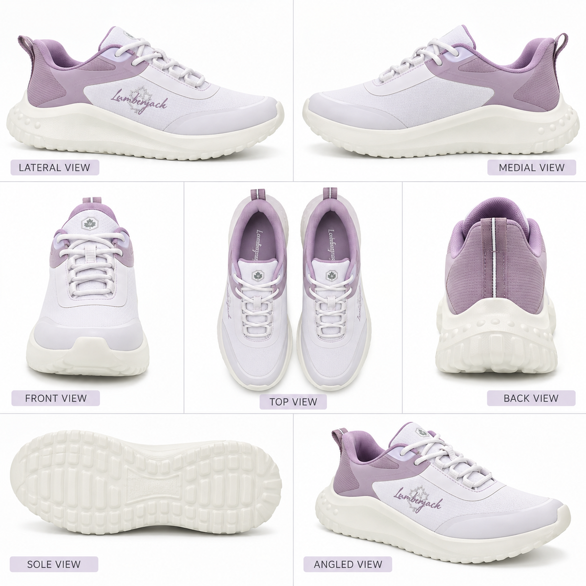 Lumberjack ANYK Women’s Casual Sneakers – Lilac