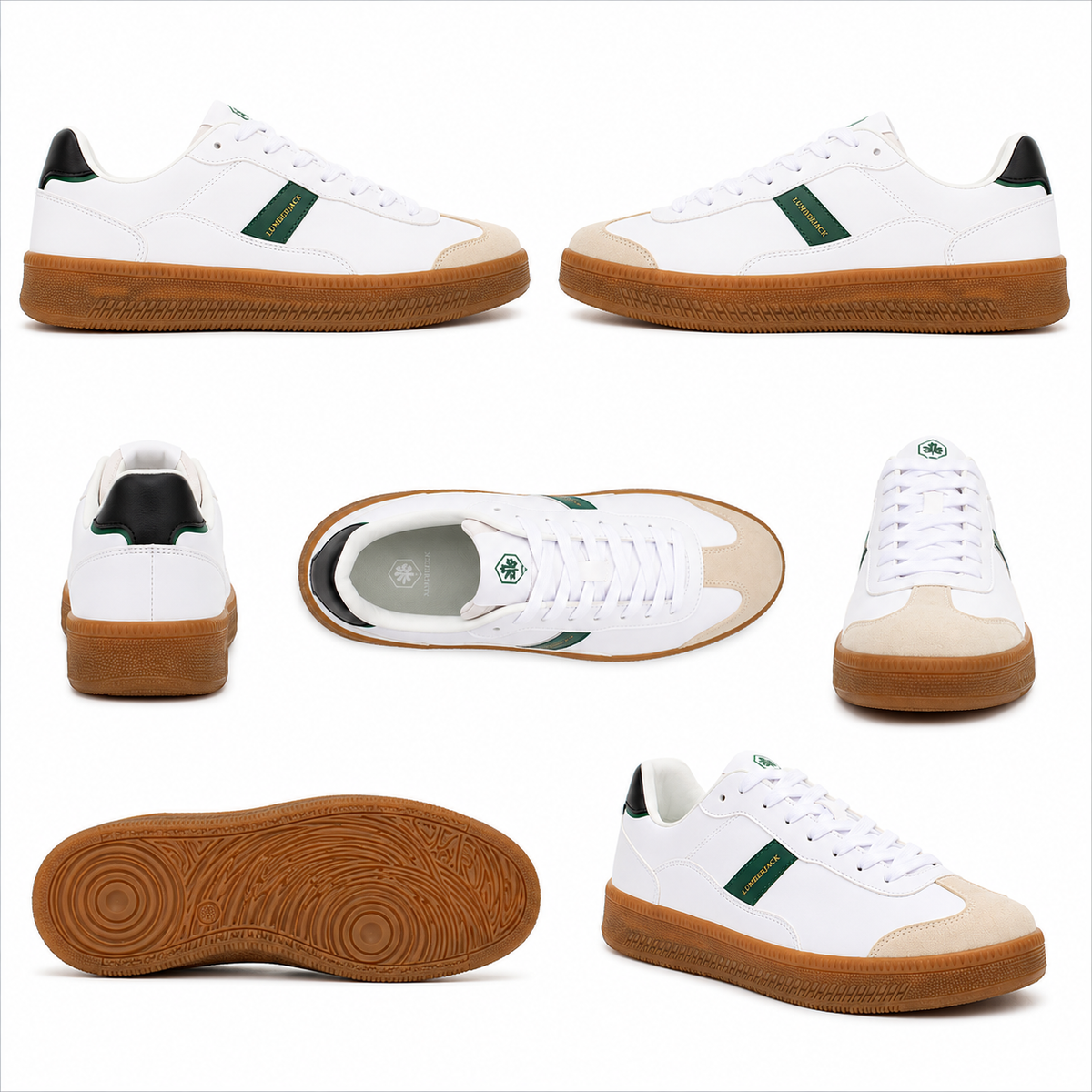 LUMBERJACK FOFANA Men's Off-White Sneakers